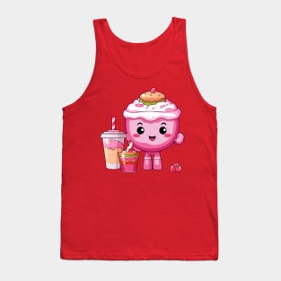 kawaii Ice cream  T-Shirt cute Candy food gilrl funny Tank Top